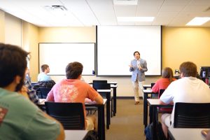 Troy Bibb Graves Hall Classroom